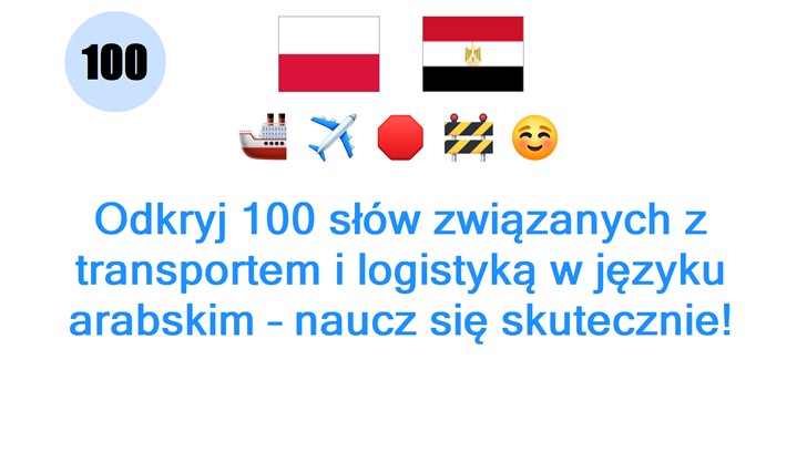 Odkryj 100 słów związanych z transportem i logistyką w języku arabskim – naucz się skutecznie!